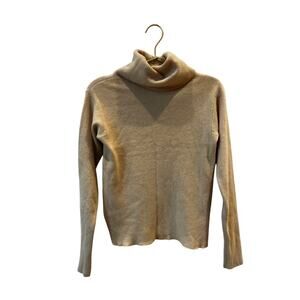 Yves Saint Laurent vintage beige cream turtleneck sweater